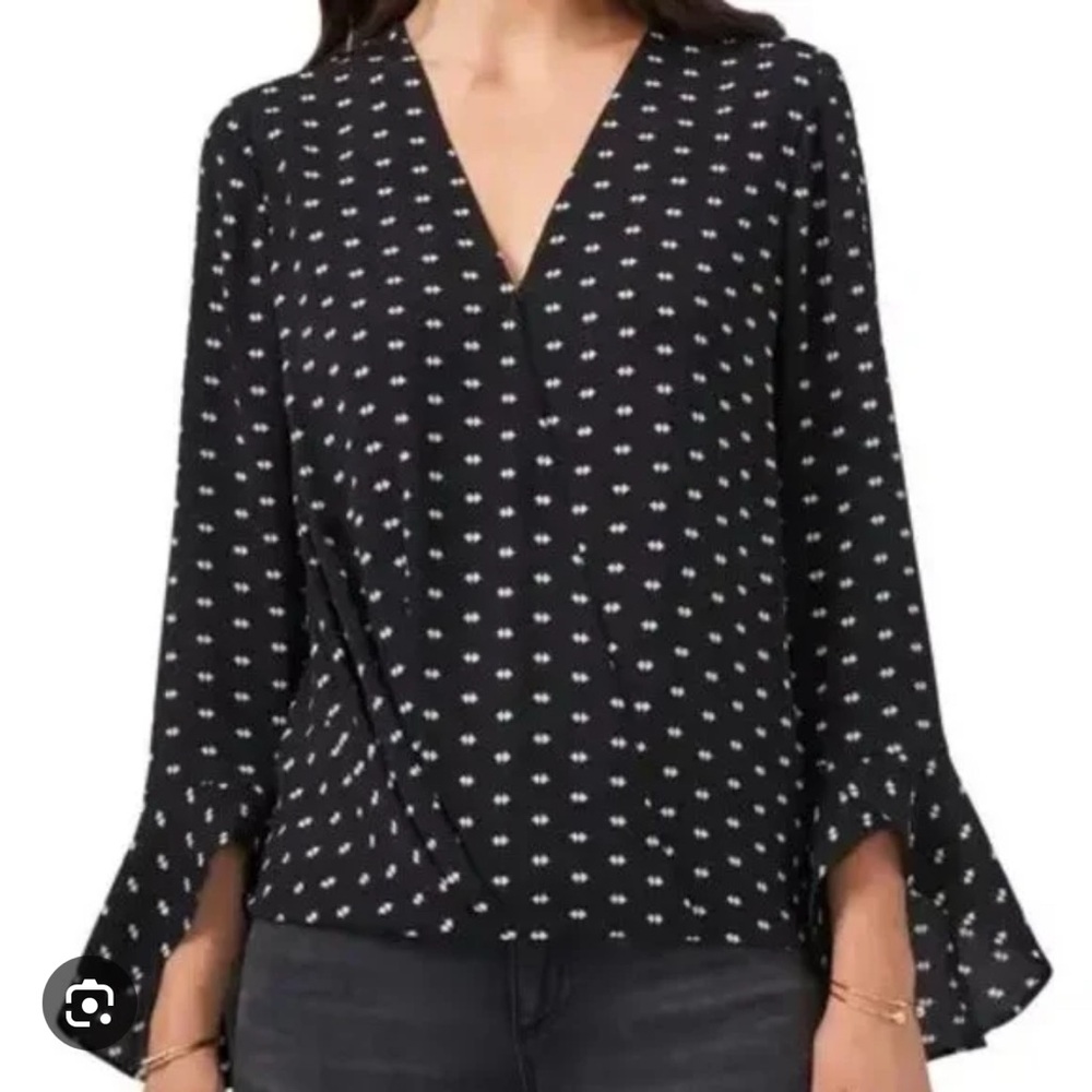 Vince Camuto Georgette Blouse Size SMALL